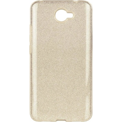Púzdro Forcell SHINING Huawei Y7 zlaté