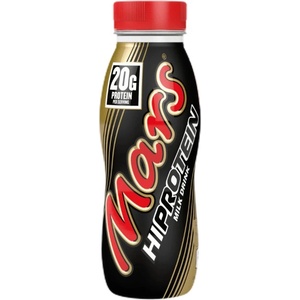 Snickers and Mars Mars High Protein Milk Drink | 20g Protein Per Bottle [250 мл] Шоколад с карамел