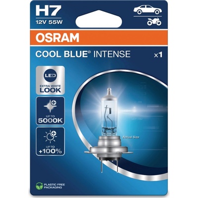 OSRAM autožárovka H7 COOL BLUE INTENSE.NG 64210CBN 55W 12V PX26d blistr