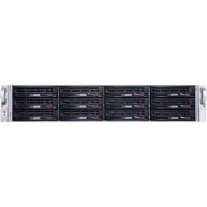 Hanwha Vision Hanwha 2U-12BAY-SERVER-192TB-RAW Сървър за видеозапис (2U-12BAY-SERVER-192TB-RAW)