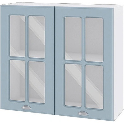 ИРИМ Горен кухненски шкаф Сити БФ-Деним мат-06-104 80 см