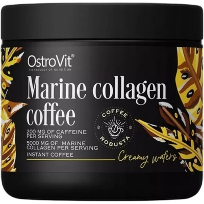OstroVit Marine Collagen Coffee [150 грама] Creamy Waffers