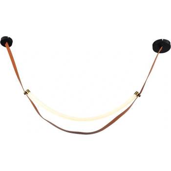 Image 1 of V-TAC 12w led Пендел Дизайн Кафяво + Черно Тяло - 23375 (23375)