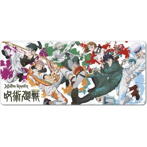 Grupo Erik Подложка за мишка Grupo Erik - Jujutsu Kaisen, Paint Fight, XL, мека, многоцветна (MGGE075) - ozone