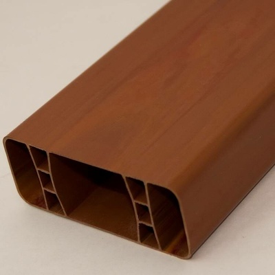 Plastová plotovka třešeň 80x32mm délka 180cm