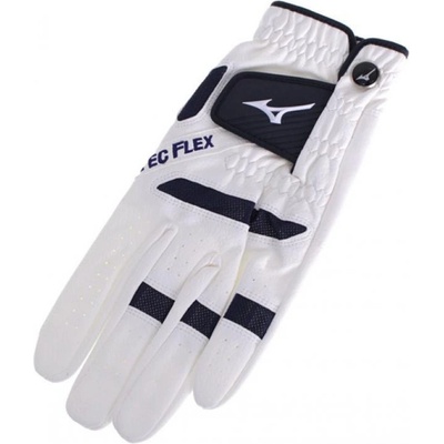 Mizuno TecFlex Mens Golf Glove bílá Levá S