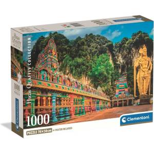Clementoni Пъзел Clementoni от 1000 части - Пещерите Бату (37111)