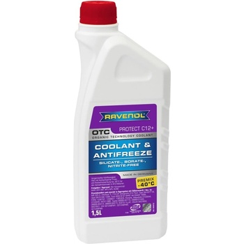 RAVENOL Антифриз RAVENOL OTC Organic Techn. Coolant Premix -40 C 1.5л (229191)