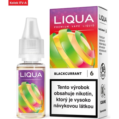 Liqua Blackcurrant 10 ml 12 mg