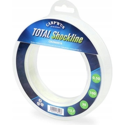 Carp R Us Total Shock Line Brown 100 m 0,50 mm 13,7 kg