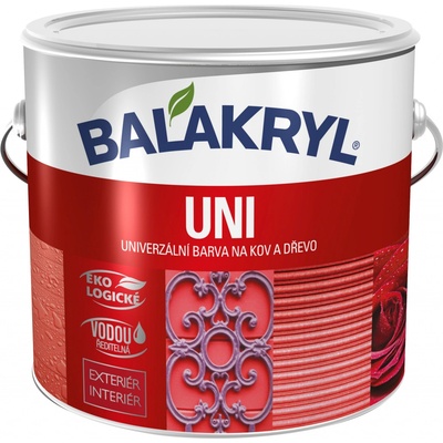 Balakryl Uni lesk 2,5 kg bílý
