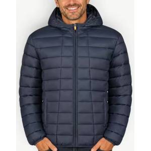 Geographical norway Aipter Puffer Hoodie Jacket Navy - magazinko