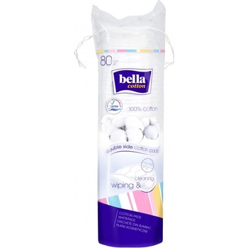 Bella Cotton odličovacie kozmetické tampóny 80 ks