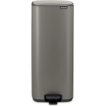 Brabantia Кошче за отпадъци с педал BO 30 л, платина, стомана, Brabantia (BRAB238161)