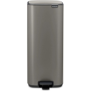 Brabantia Кошче за отпадъци с педал BO 30 л, платина, стомана, Brabantia (BRAB238161)