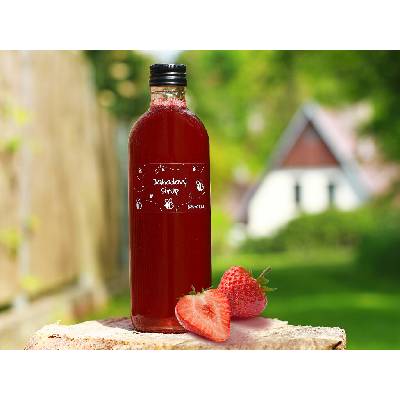 Bzukot Jahodový sirup 0,5 l