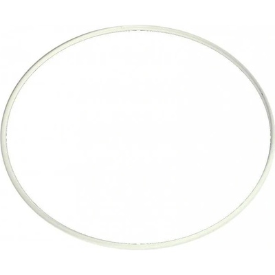 Kovový kruh na lapač snů Ø22 cm bílý