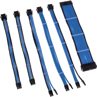KOLINK Комплект оплетени кабели Kolink Core, Blue (KOLINK-ACC-ZUAD-1279)