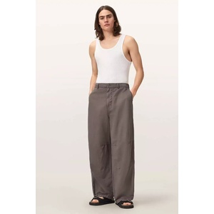 AllSaints панталон мъжки с лен ECHO (M032TE)