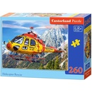 Puzzle Castorland Záchranářský vrtulník 260 dílků