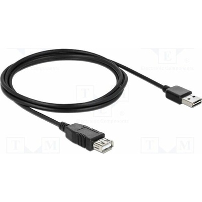 Delock 83371 USB 2.0 USB A zásuvka USB A zástrčka dvoustranná 2m