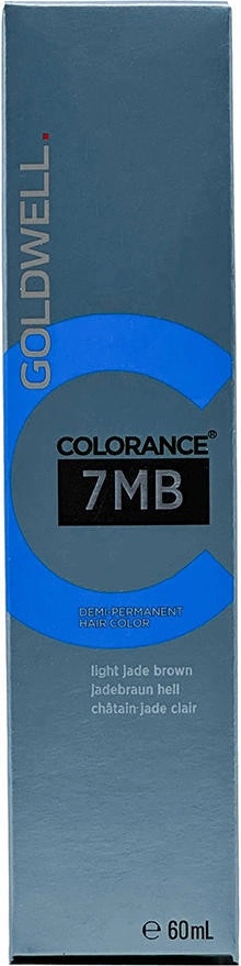 Goldwell Colorance Haarfarbe 7MB – Hellbraun Mit Jade-Unterton, Halbfarbe