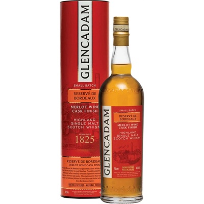 Glencadam Reserve de Bordeaux Merlot Wine Cask Finish 46% 0,7 l (tuba)