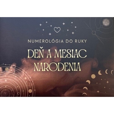 Numerológia do ruky Deň a mesiac narodenia (47 kartičiek)