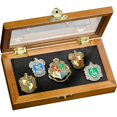 Noble Collection Sada odznak ov rokfortských koľají