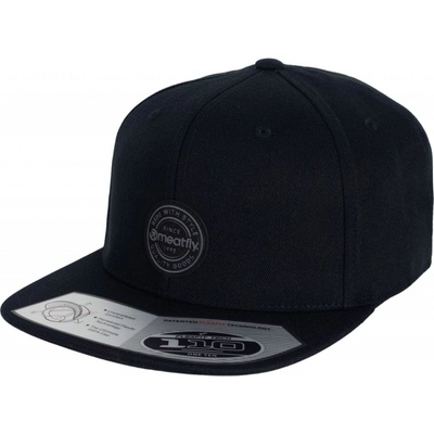 MEATFLY Gruman Flexfit 110 black round Černá