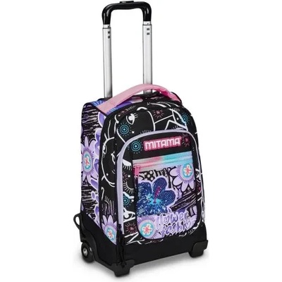 Mitama Dr. Trolley Junior Flower Fashion ученическа куфар-раница с колела