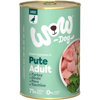 WOW Adult krůtí 6 x 400 g