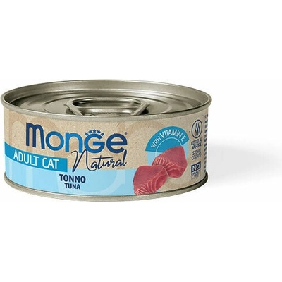 MONGE Natural Cat atlantický tuniak 80 g