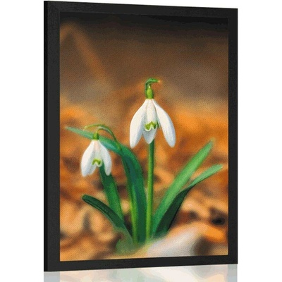 Plakát jarní sněženka - 60x90 no frame
