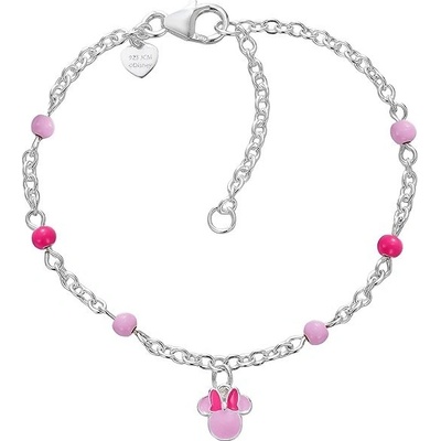 Disney Dětský náramek Mini Minnie stříbrný BS00104SL-47.CS
