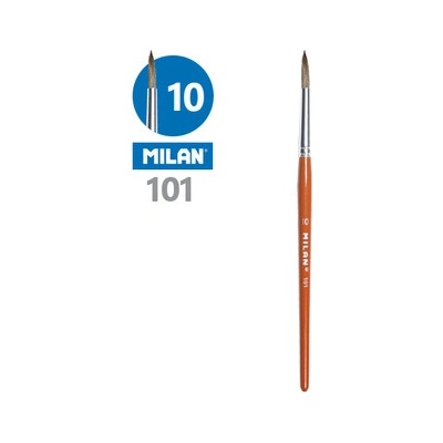 Štetec guľatý MILAN č. 10 - 101