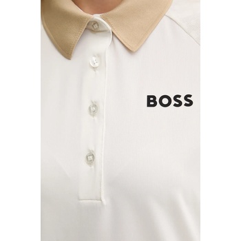 BOSS Тениска с яка boss (50540217)