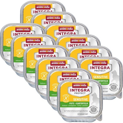Animonda INTEGRA Protect куче Sensitive с пуйка и магданоз 12 x 150 г