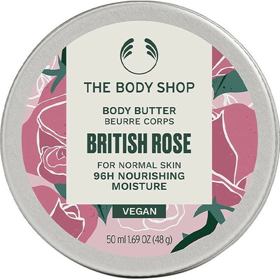The Body Shop British Rose Telové maslo pre normálnu pokožku Body Butter 50 ml