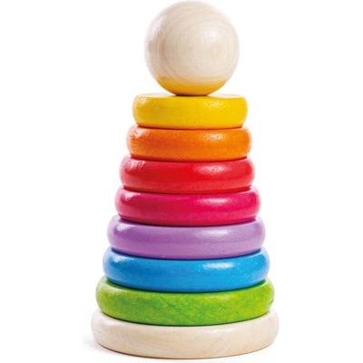 Bigjigs Toys vzdelávacie hra dúhový panáčik drevená
