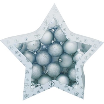 MagicHome Gule 38 ks strieborné mix 6 cm