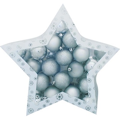 MagicHome Gule 38 ks strieborné mix 6 cm