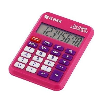 Eleven Kalkulačka LC-110NR-PK růžová