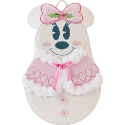 Раница Loungefly Disney: Minnie Mouse - Pastel Figural Snowman (087111)