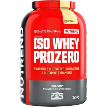Nutrend Iso Whey ProZero [2250 грама] Бисквити с крем