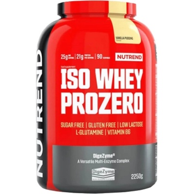 Nutrend Iso Whey ProZero [2250 грама] Бисквити с крем