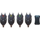 DAM Sada Signalizátorů TF Bite Alarm Set 4+1 Red,Blue,Green,Yellow