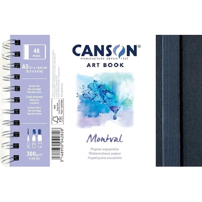 Canson C31200L003 Скицник 24 A5 300 g Пейзаж (C31200L003)