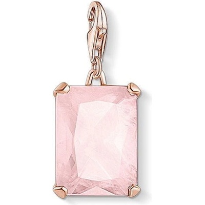 Thomas Sabo Prívesok Ružový kameň veľký 1843 536 9 Charm Club 18k rose gold plating rose quartz