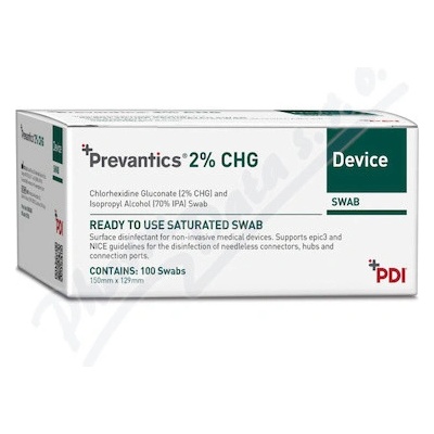 Prevantics CHG Device swab 100 ks
